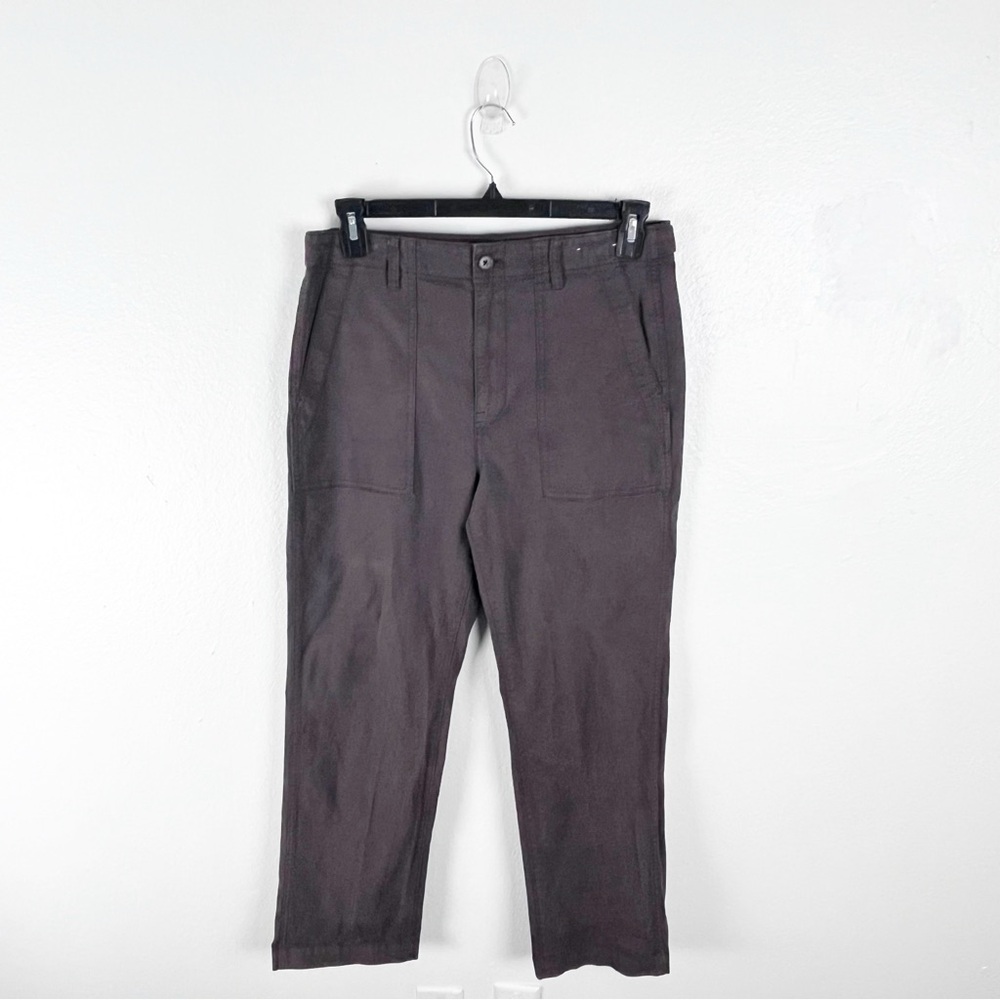 MADEWELL Roasted Chicory High Rise The Straight Leg Utility Pant Size 28
